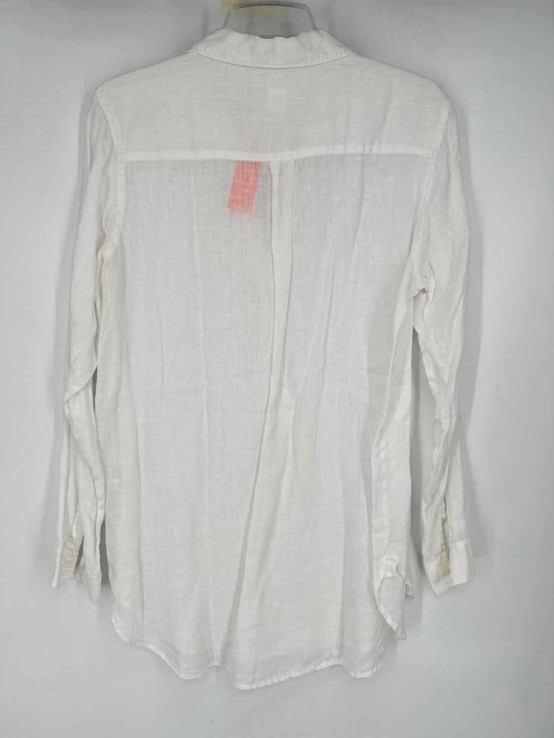 Gap Size M White Linen Long Sleeve