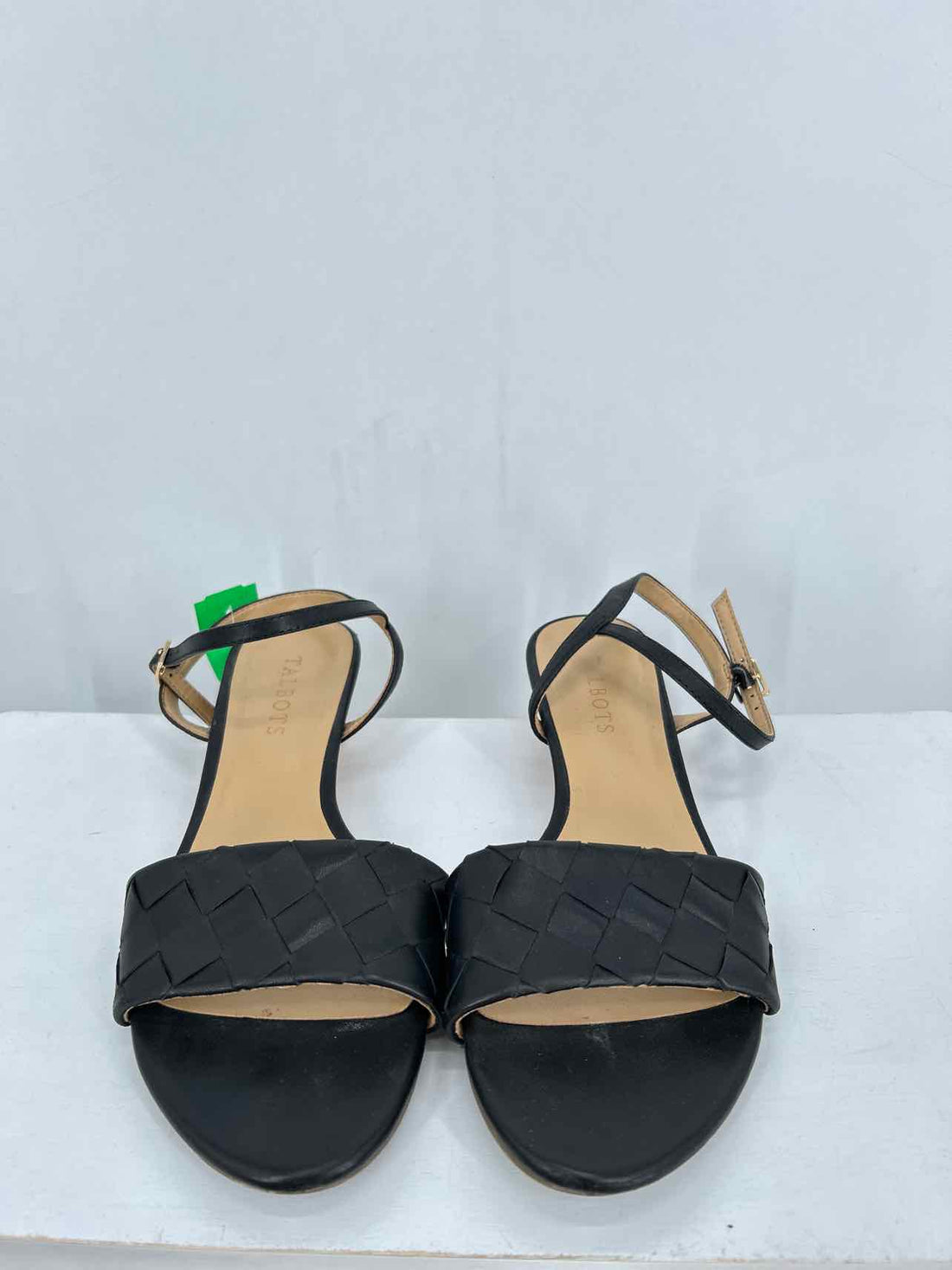 Talbots Women Size 7.5 Black Sandals