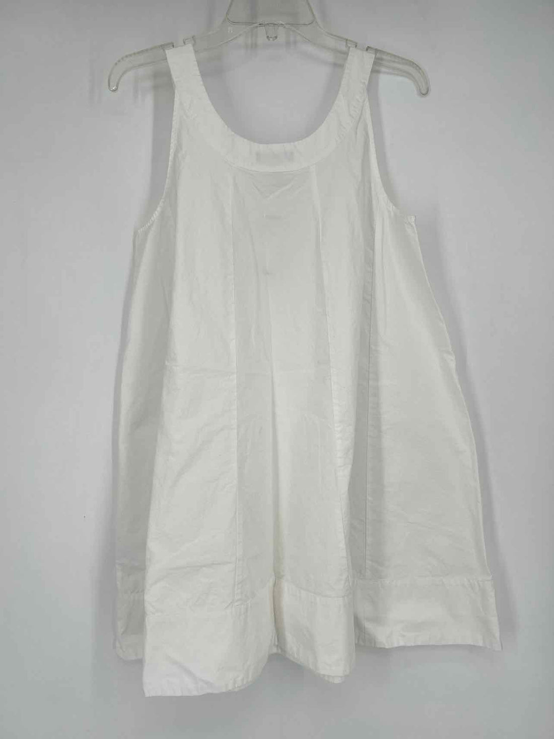 J Crew Size M White Sleeveless Dress