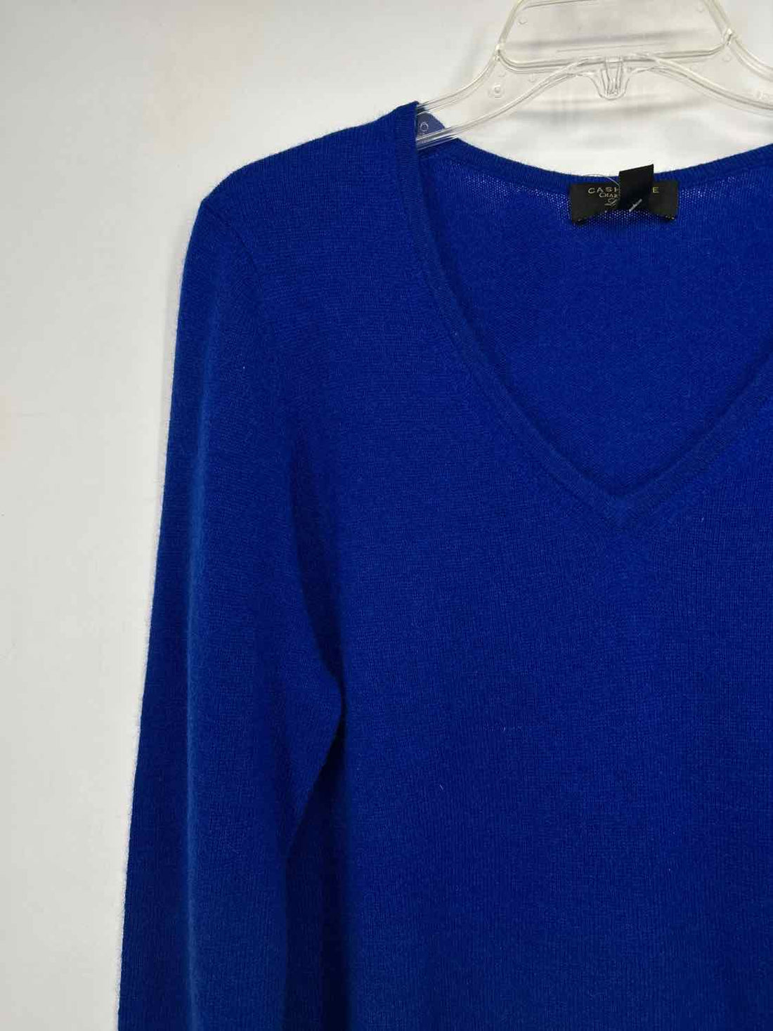 Cashmere Size XL Blue Cashmere 100% Sweater