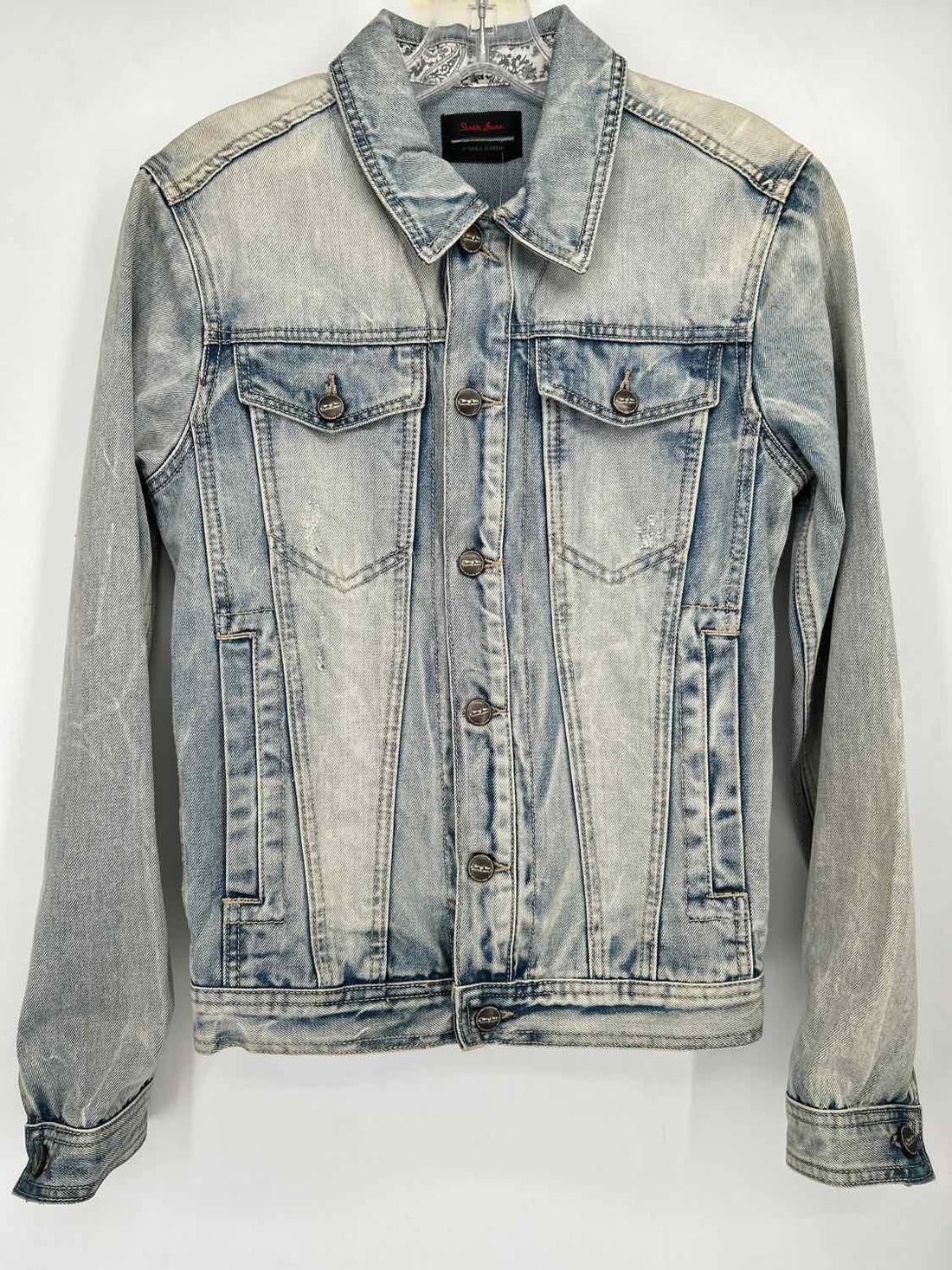 Sixth June Size XS Acid Wash Denim Jacket