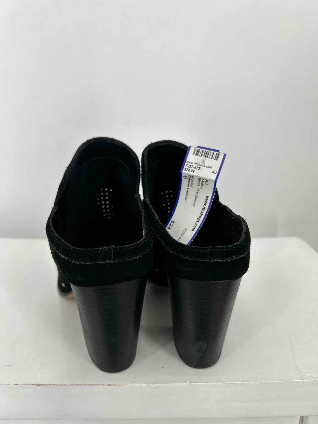 Gibson Latimer Women Size 6 Black Mules