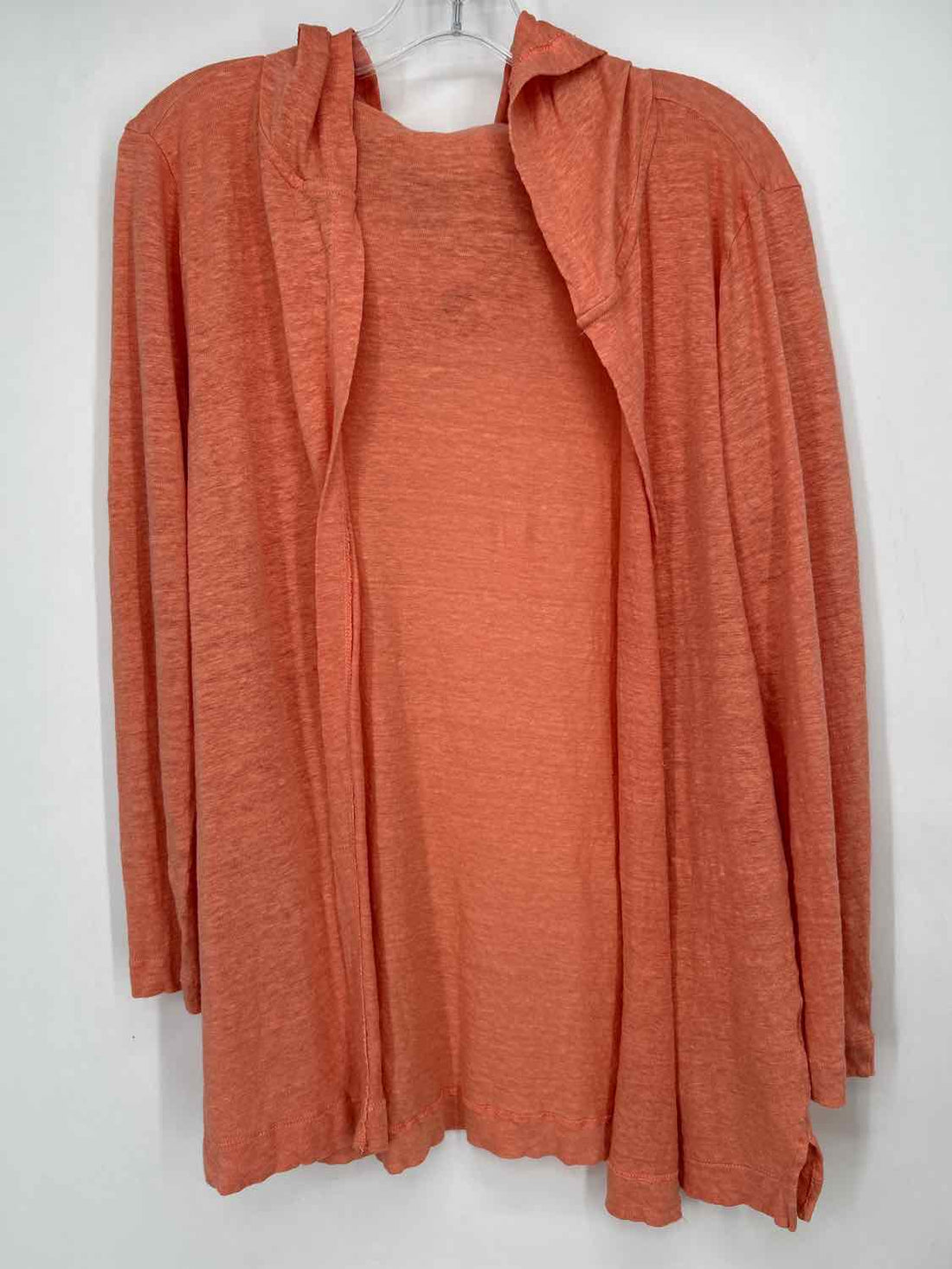 Jean-Pierre Klifa Size M Peach Linen 100% Cardigan