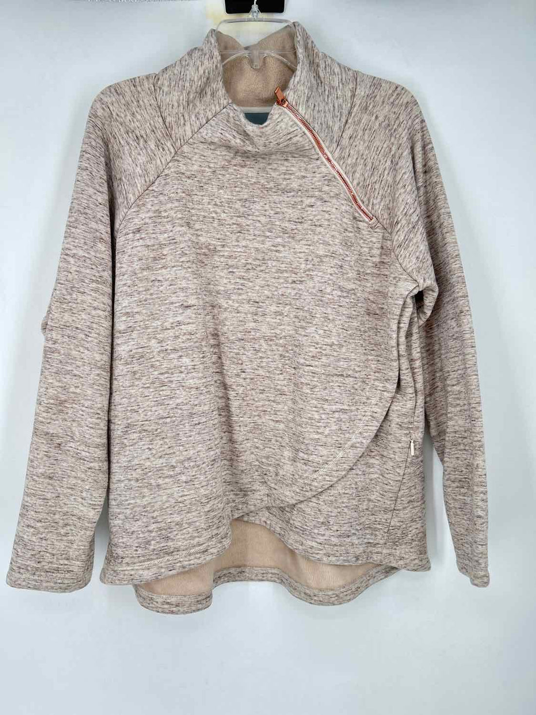 Athleta Size XL Heathered Tan Active Jacket