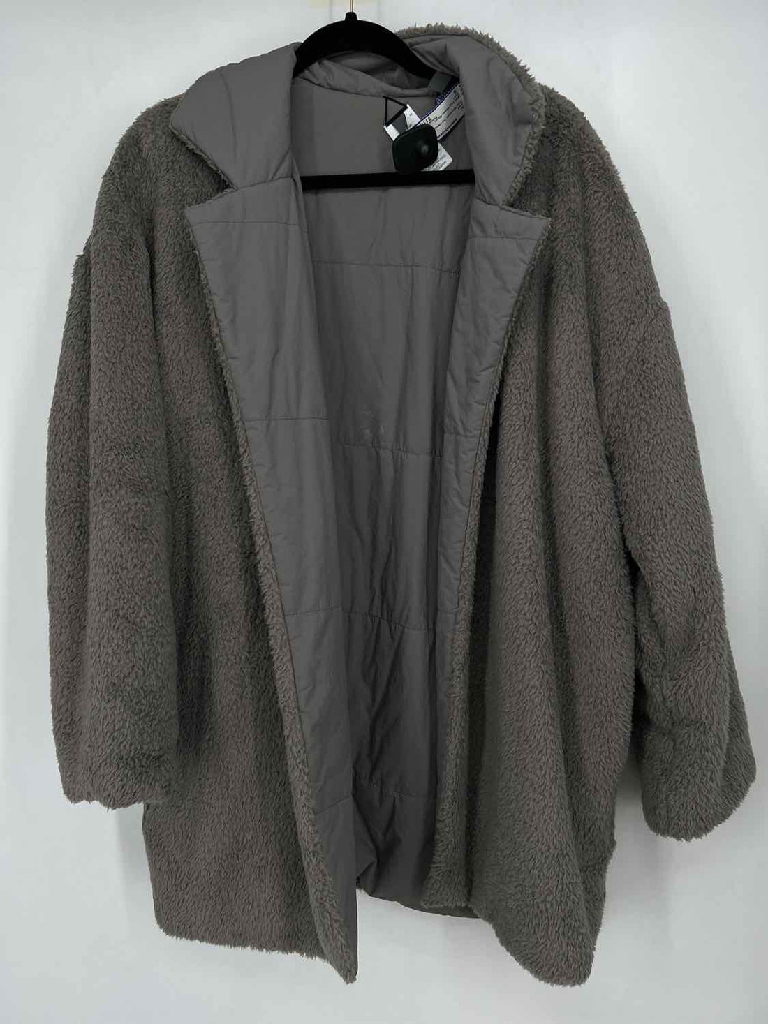 Vuori Size S Gray Reversible Coat