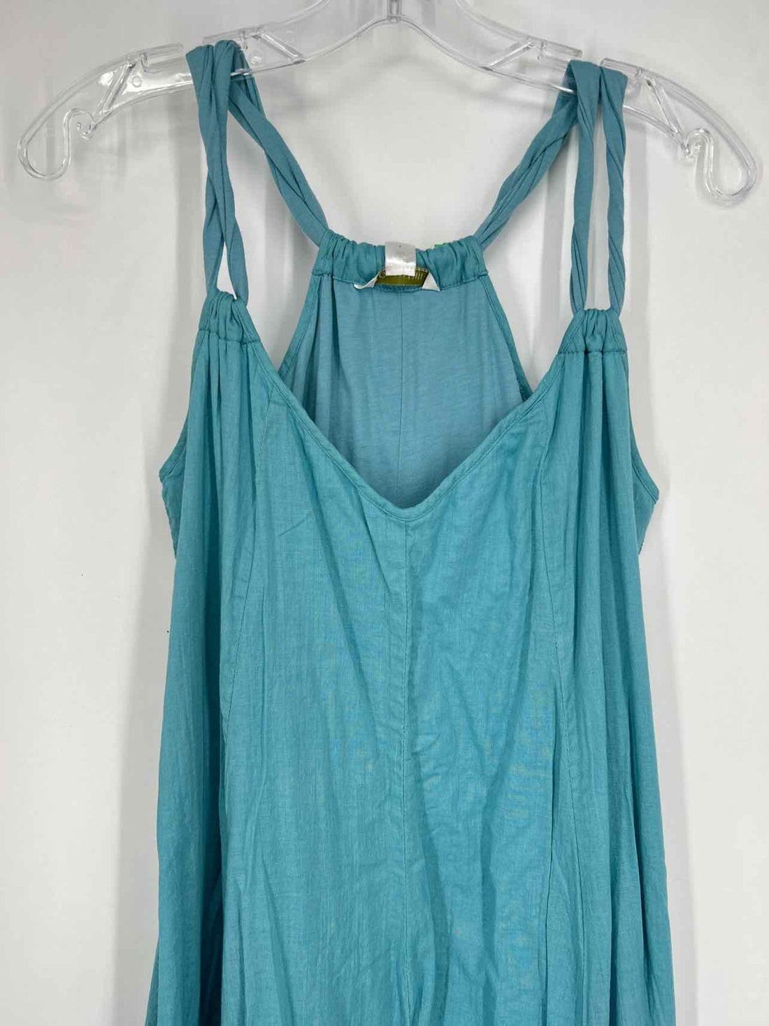 Garnet Hill Size S Light Blue Sleeveless Dress
