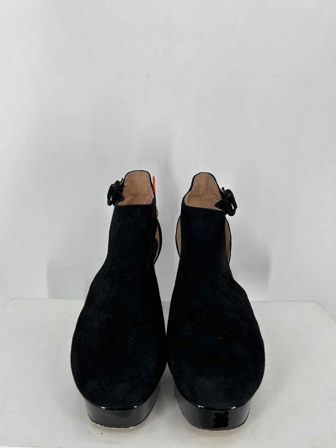Sacha London Women Size 8 Black Genuine Suede Heels