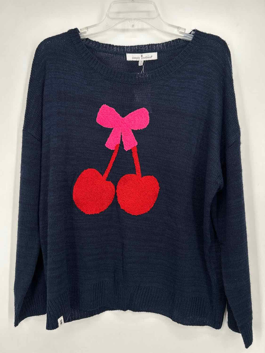 Simply Southern Size L/XL Navy NWT Sweater