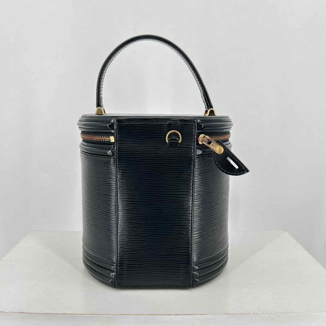 Louis Vuitton Black Epi Leather Cannes Handbag LUXURY