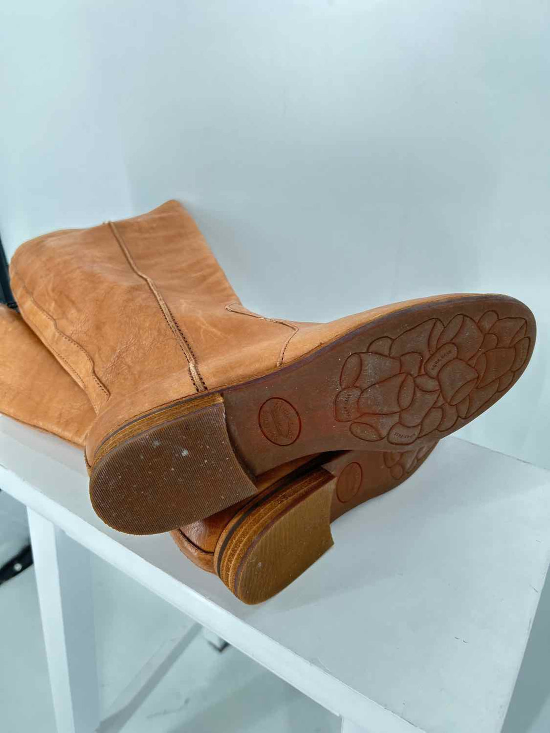 Kork Ease Women Size 9.5 Cognac Knee-High Boot
