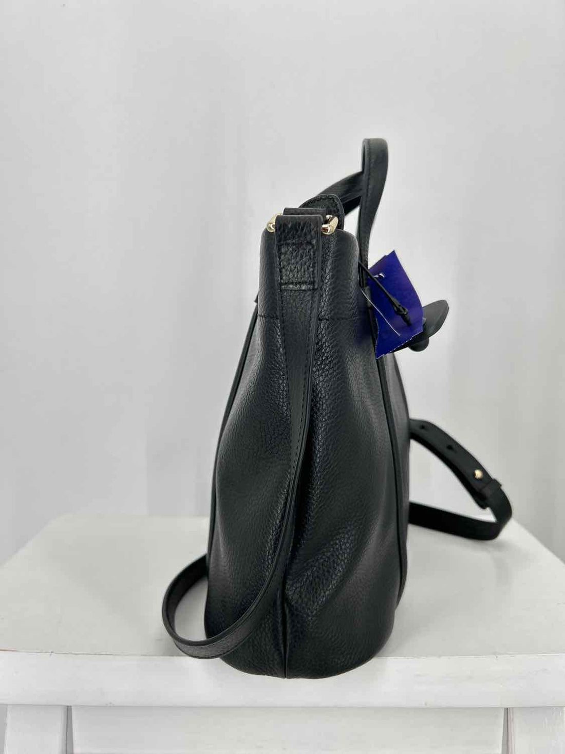 Radley London Black Pebbled Leather Satchel
