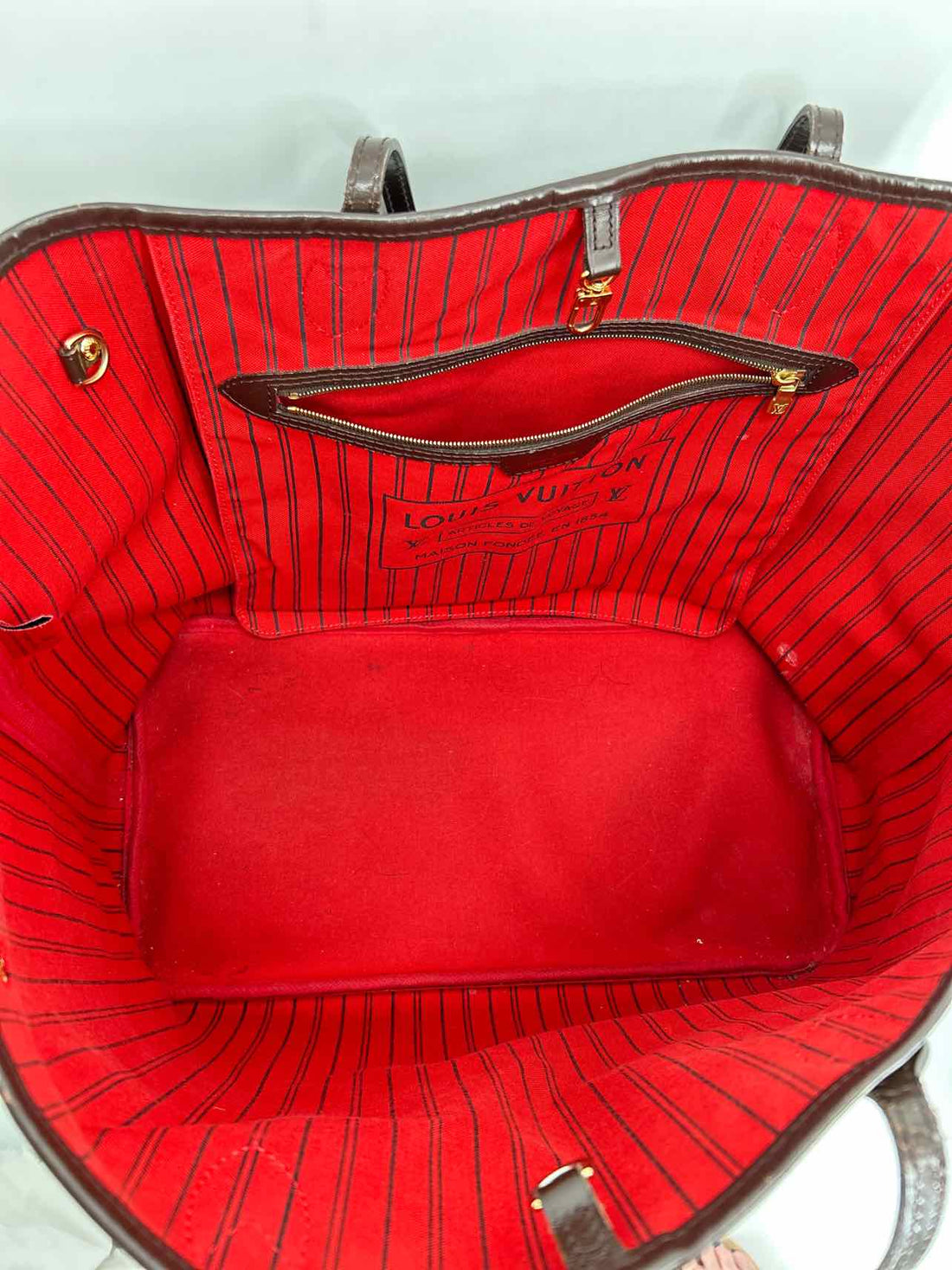 Louis Vuitton Neverfull GM Damier Ebene Tote