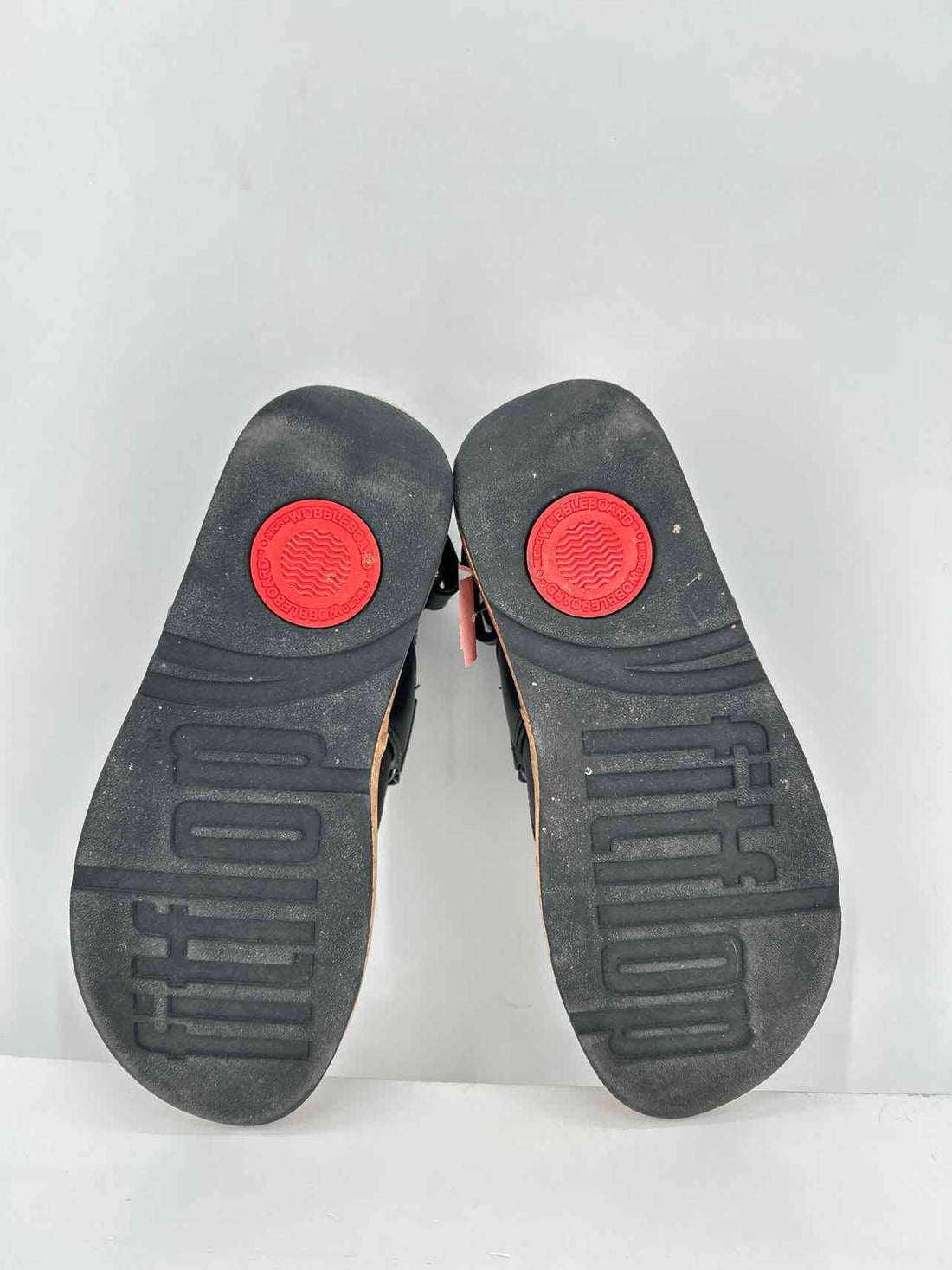 Fitflop Women Size 7 Black Cork Sandals