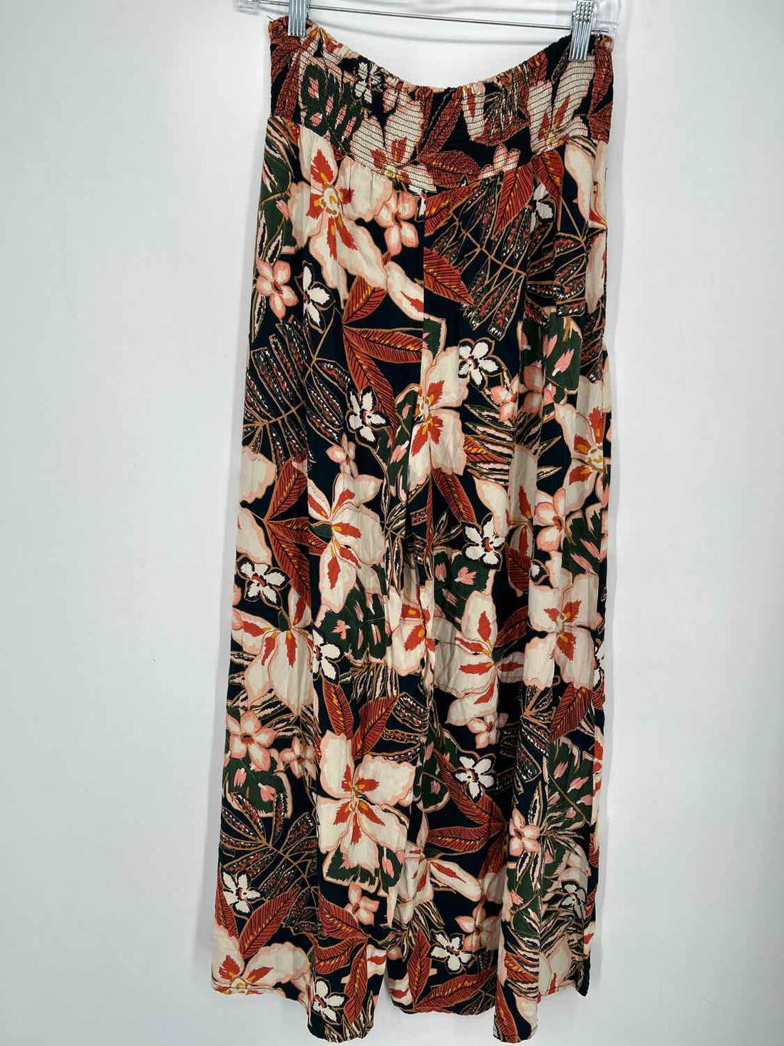 Patrons of Peace Size L Navy Floral Pants