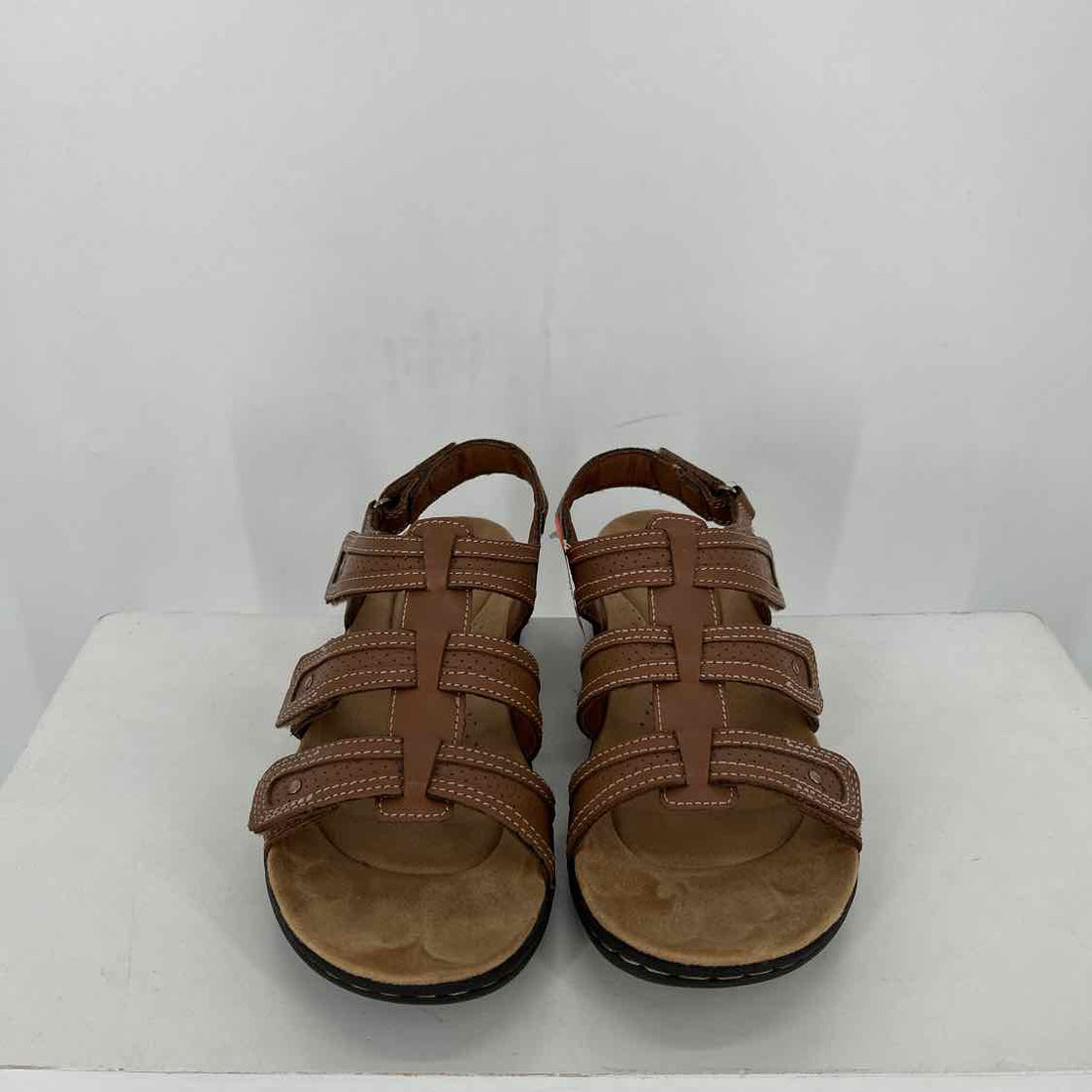 Clarks Women Size 8 Brown Sandals