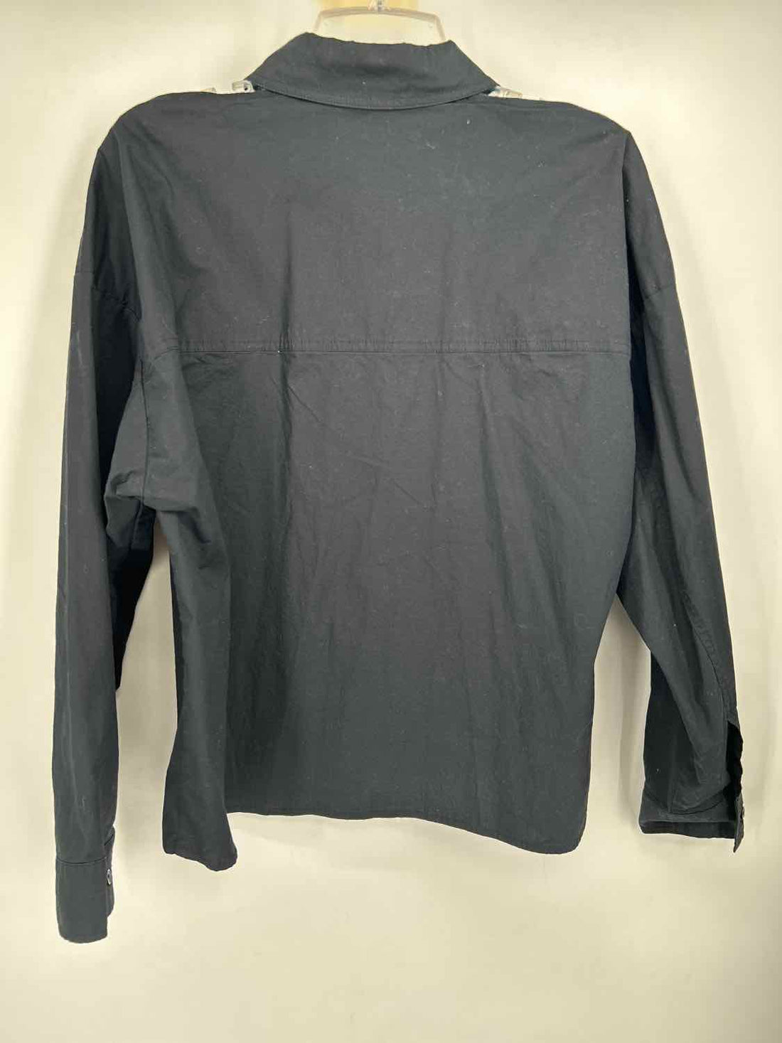 DKNY Size L Black Long Sleeve