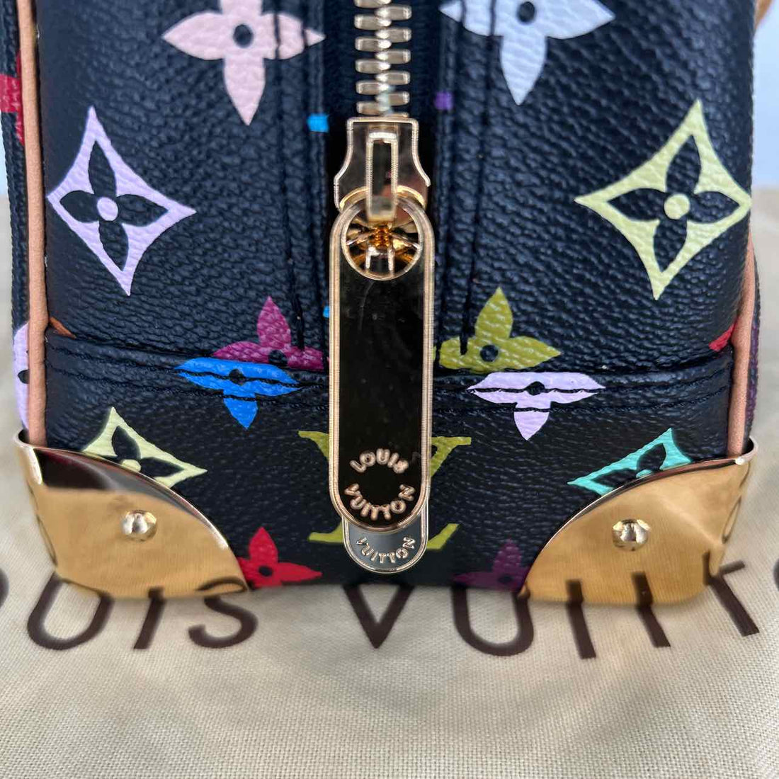 Louis Vuitton LTD Edition Murakami Multicolor Coated Canvas Like New LUXURY
