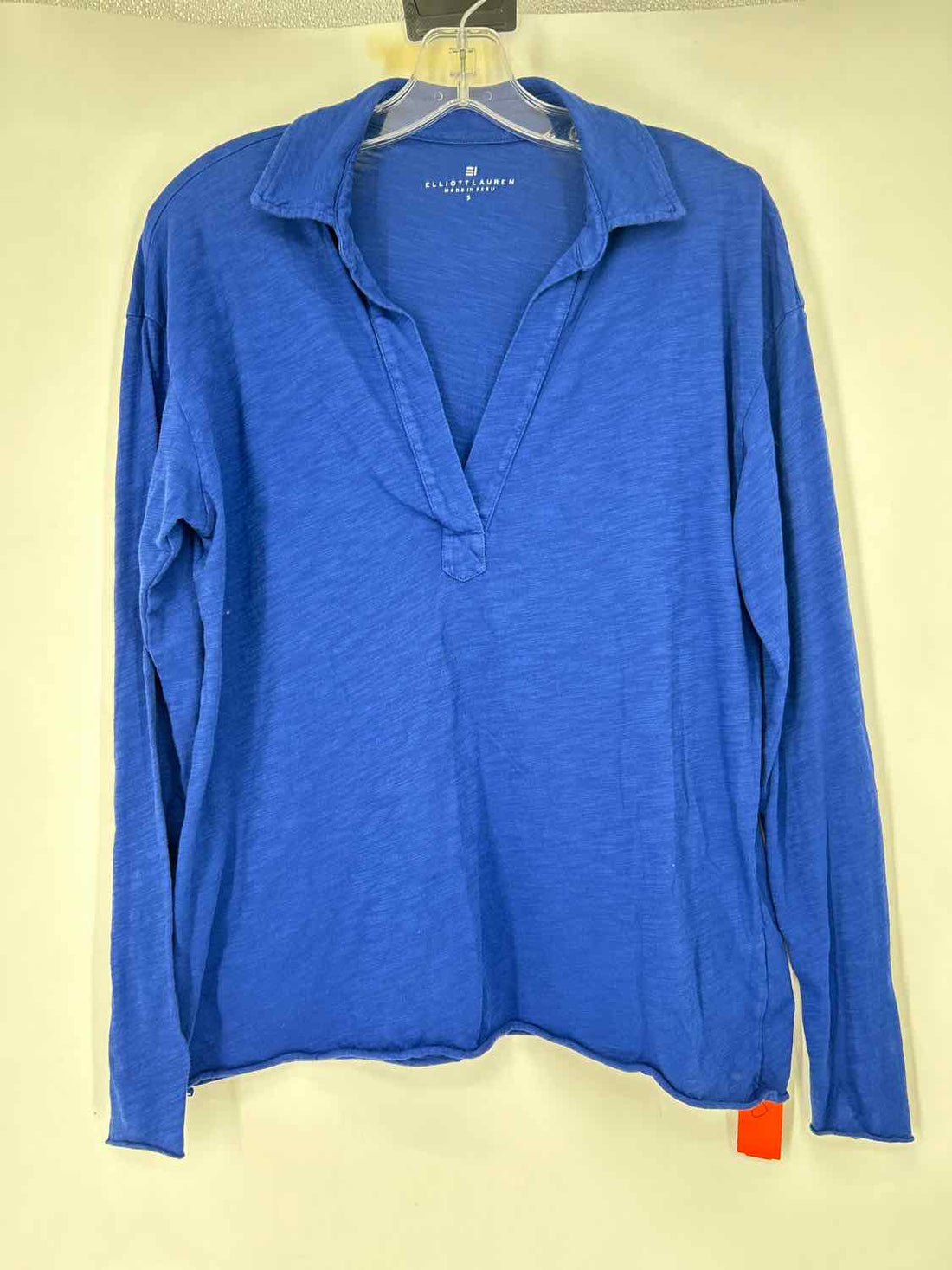 Elliott Lauren Size S Blue Long Sleeve