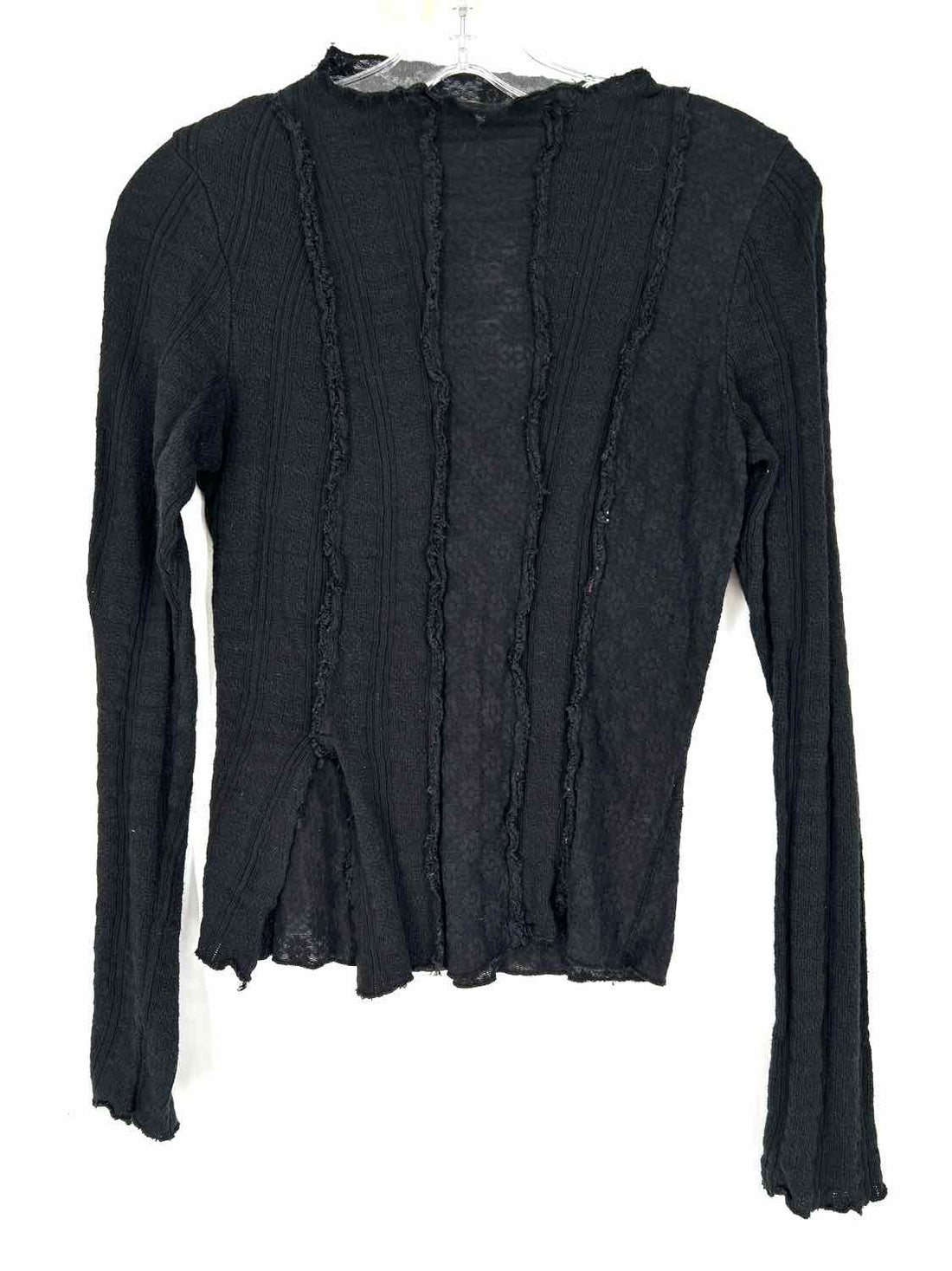 Free People Size S Black Long Sleeve