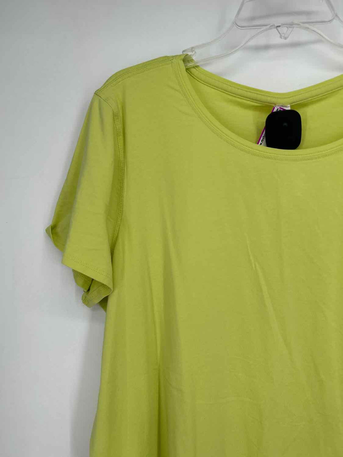 Lululemon Size 16 Yellow Green Short Sleeve Active Tops