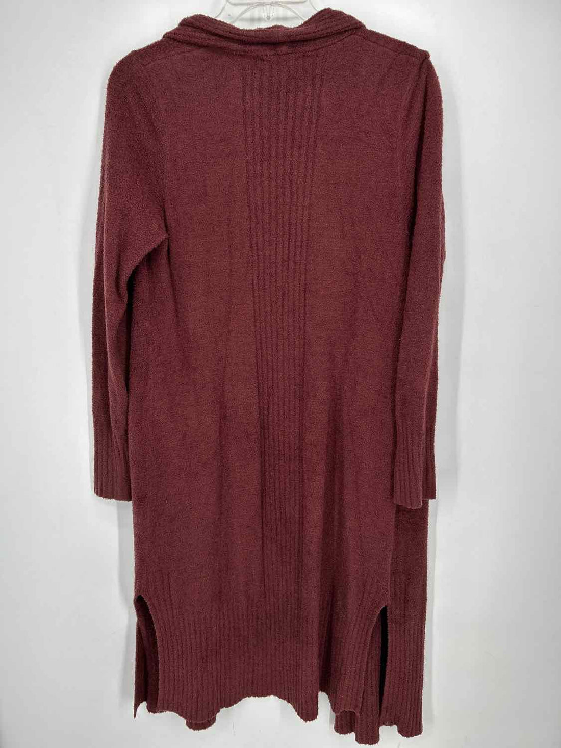 Barefoot Dreams Size L Brown Red Cardigan