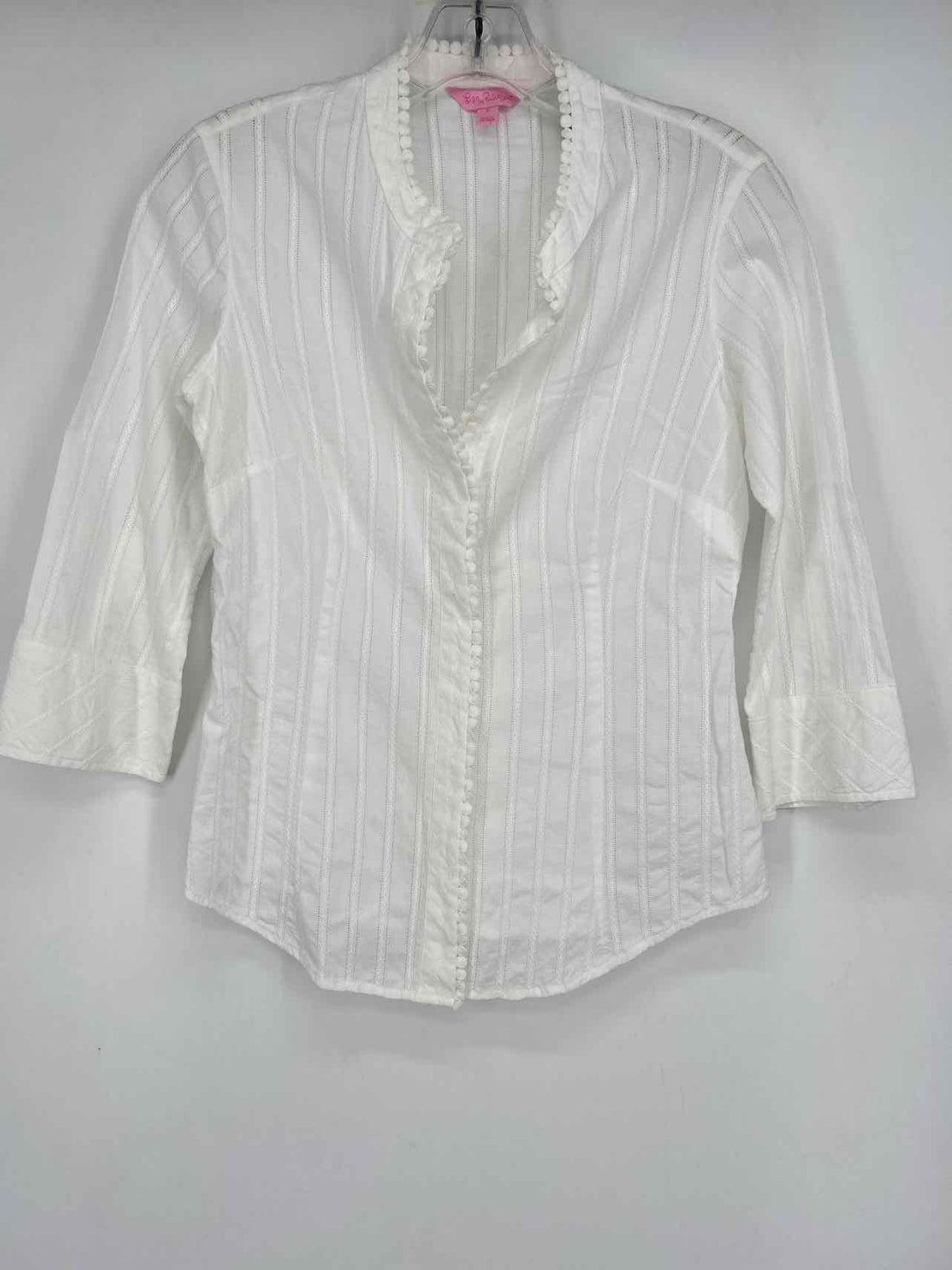 Lilly Pulitzer 2 White Striped Lilly Pulitzer Top