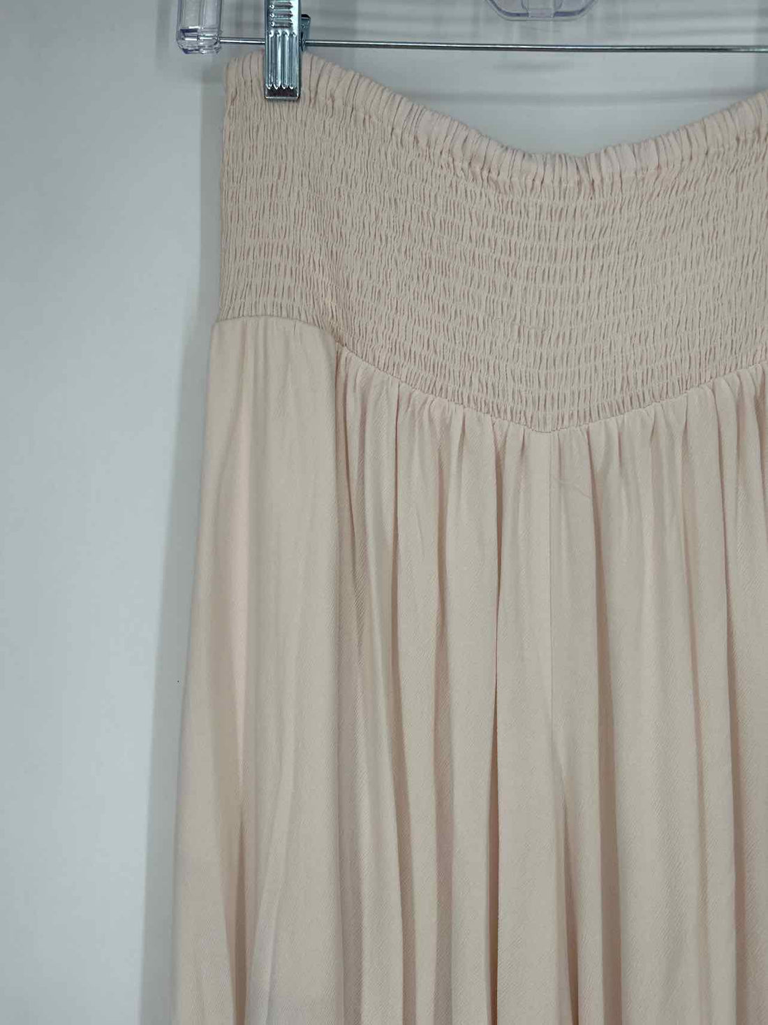 Traffic People S Cream Smocked New Boutique Pants