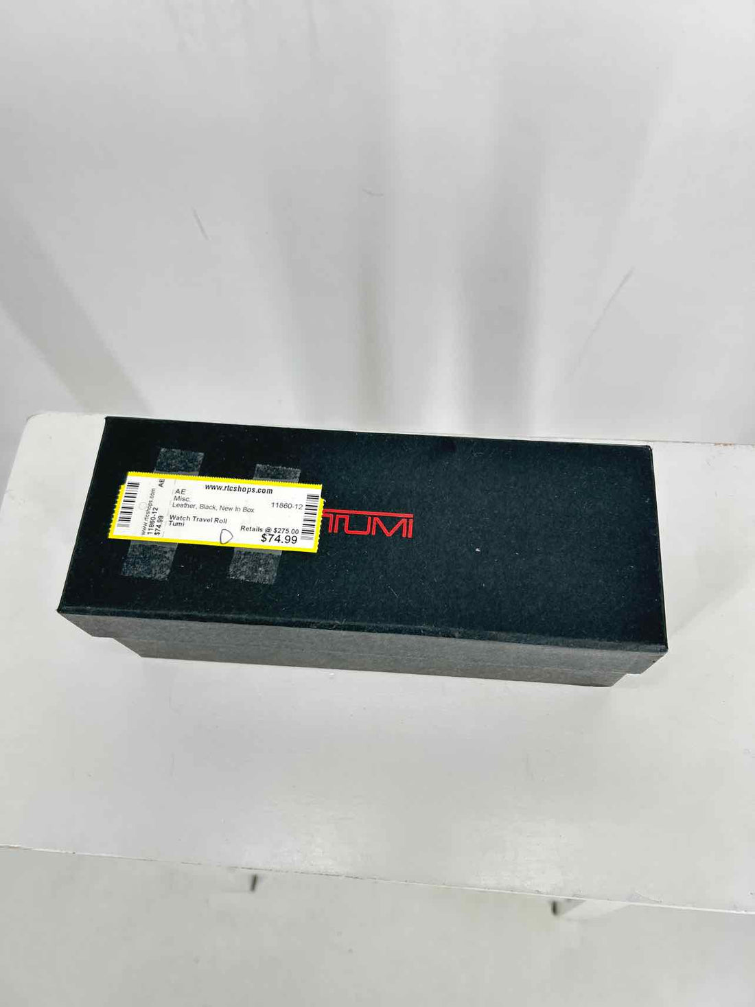 Tumi Leather Black New In Box Misc.