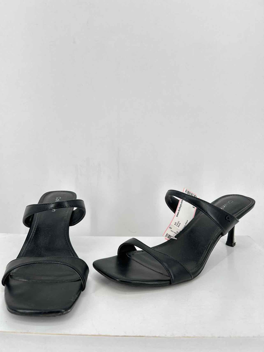 Calvin Klein Women Size 8 Black Heels