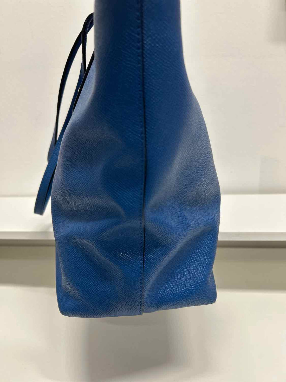 Coach Blue Leather Pre Owned Tote