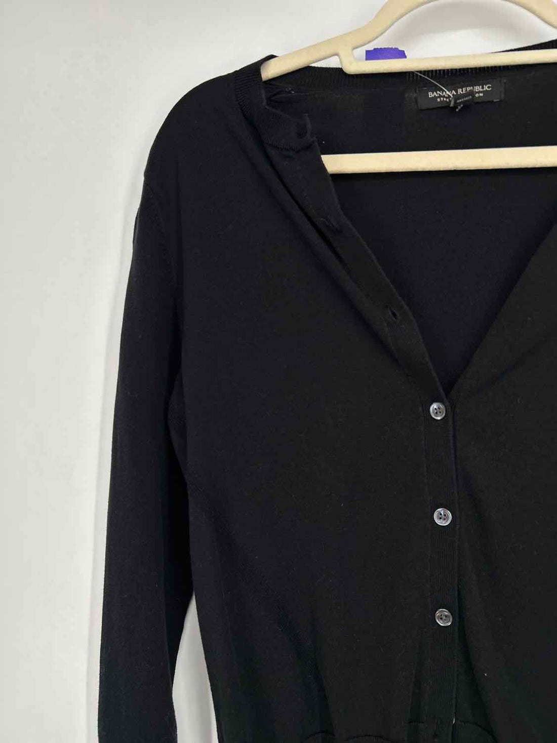 Banana Republic Size S Black Cardigan