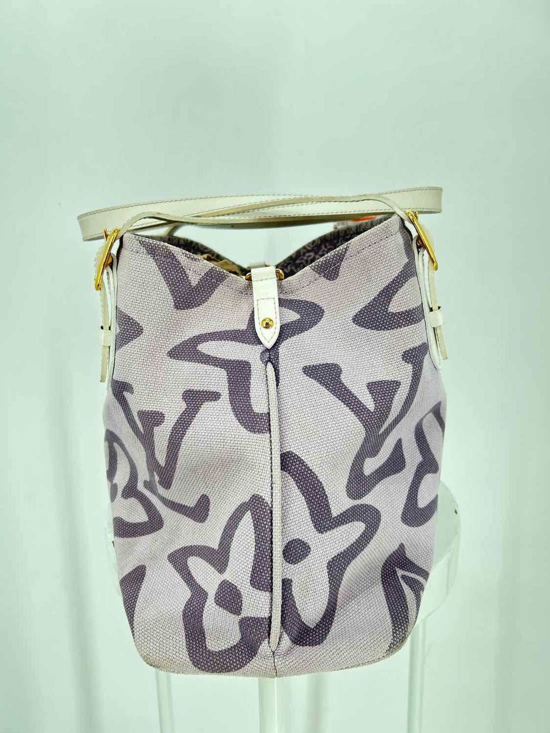 Louis Vuitton Tahitienne Cabas PM Purple Canvas Vintage