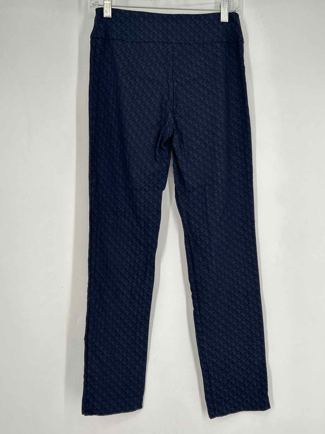 Lisette Size 4 Dark Navy Print Pants
