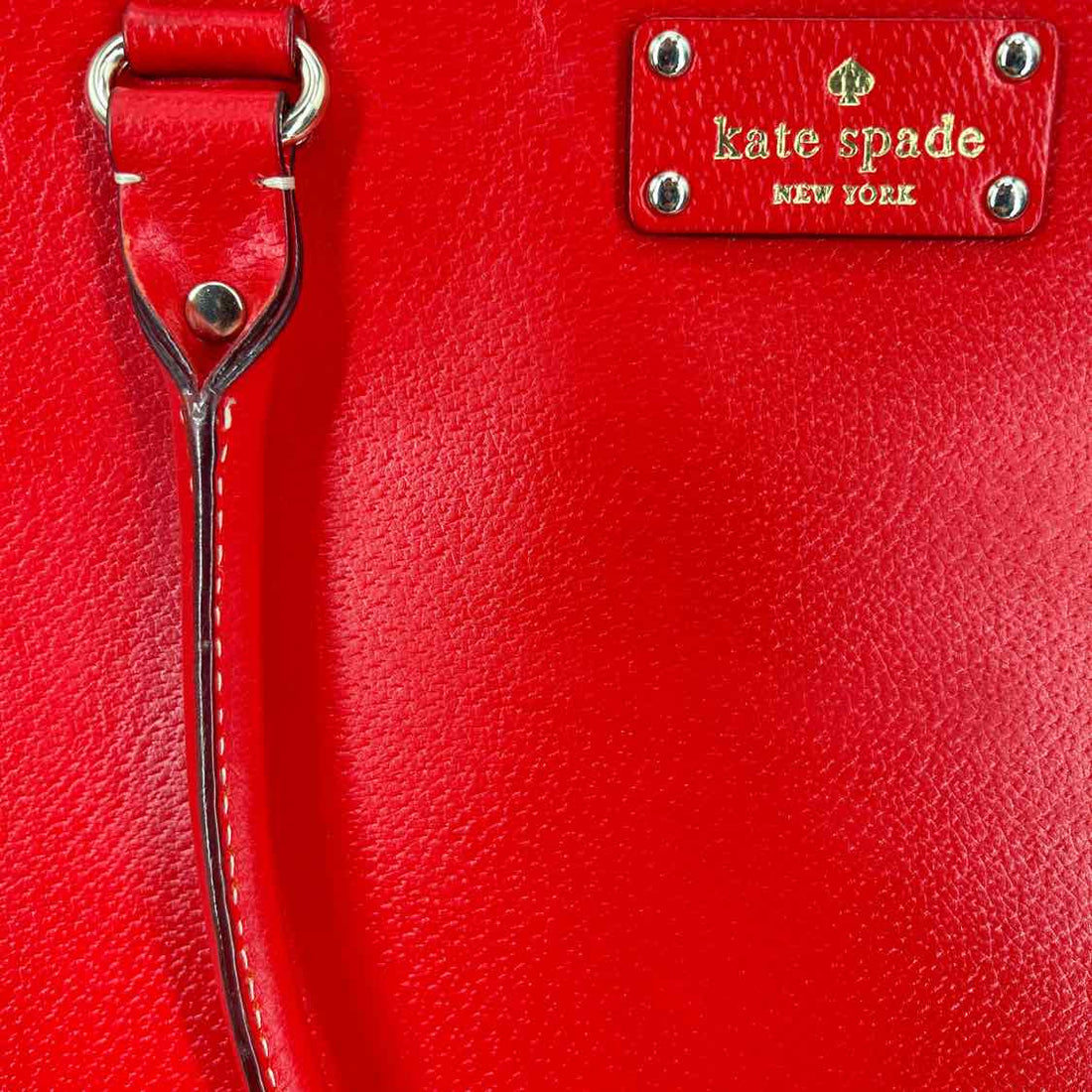 Kate Spade Red Leather Tote