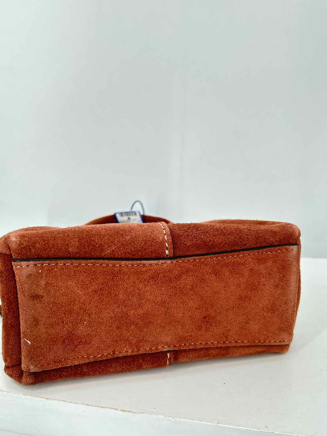 Coach Reddish Brown Suede Purse