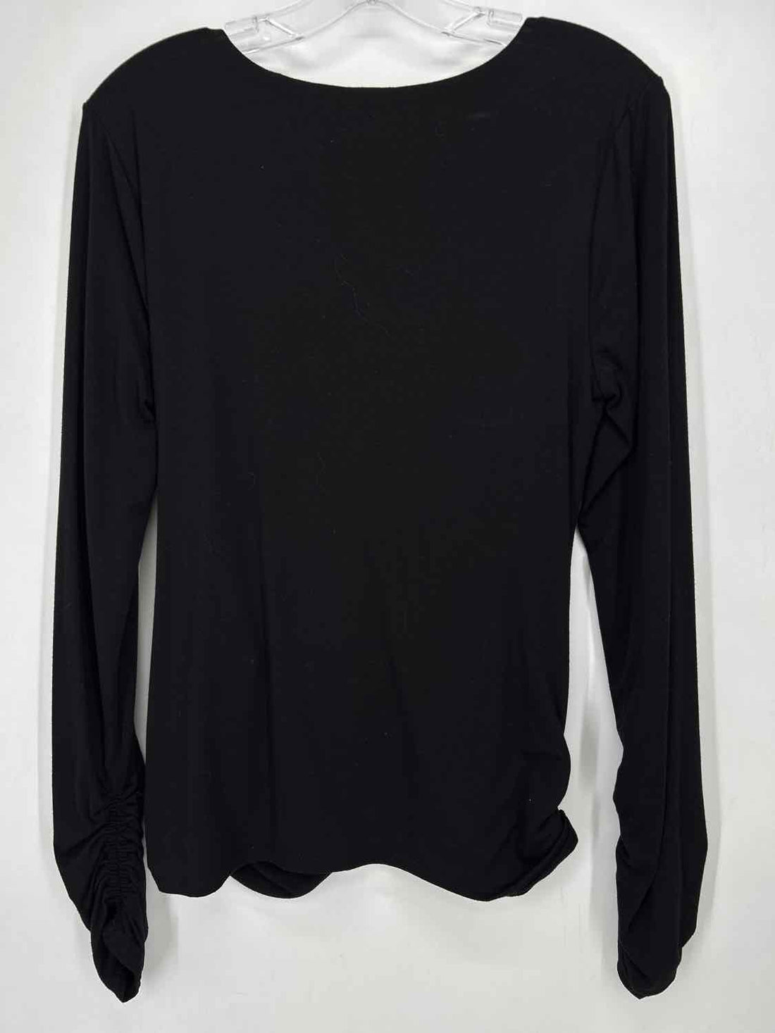 Elie Tahari Size L Black Long Sleeve