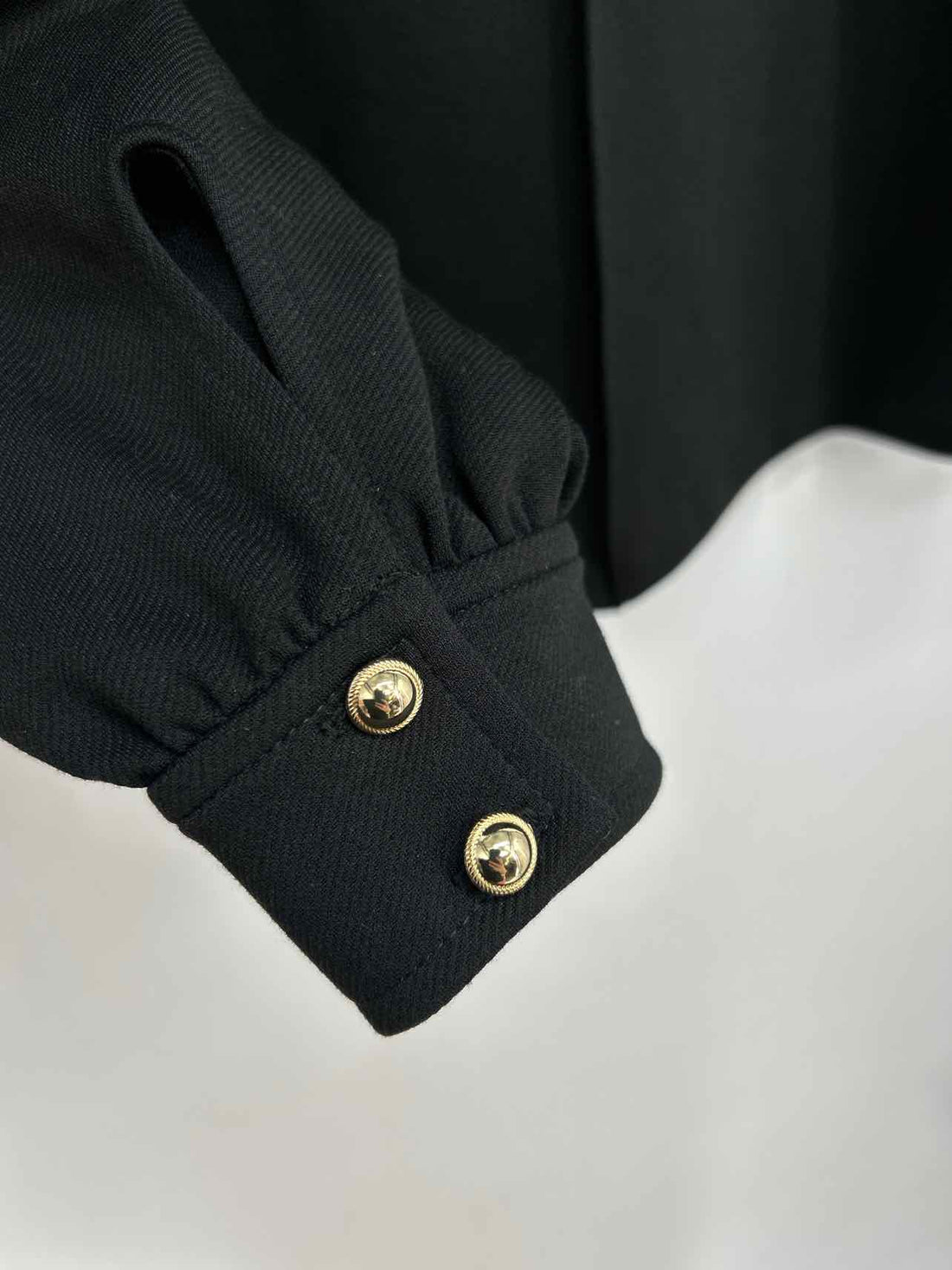 Talbots Size XS Black Long Sleeve