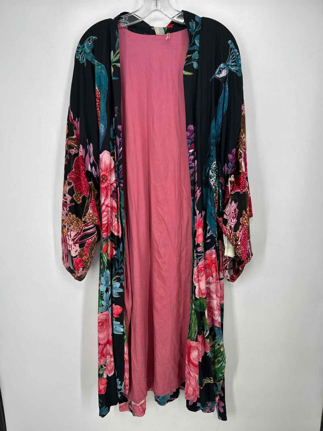 Aratta Silent Journey One Size Black Floral Velvet Burn Out NWT Boutique Top