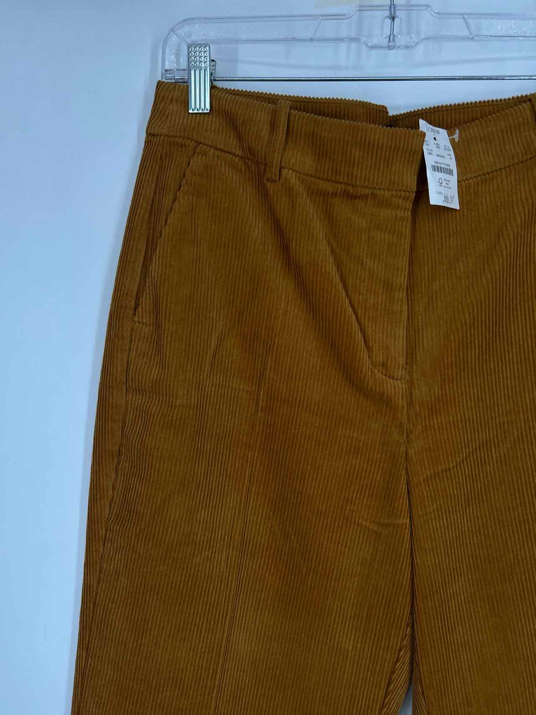 J Crew Size 10 Rust Brown Corduroy NWT Pants