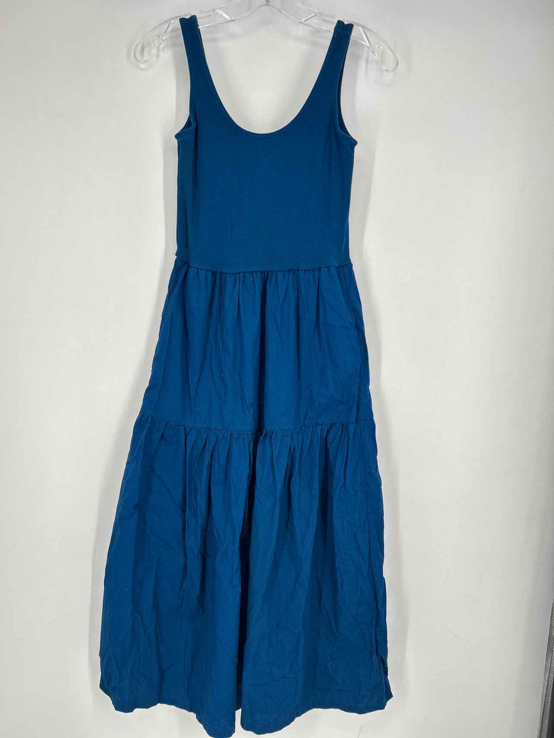 J Crew Size XXS Navy Sleeveless Dress