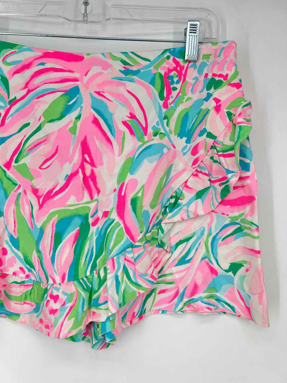 Lilly Pulitzer 6 White & Pink Print Lilly Pulitzer Skort