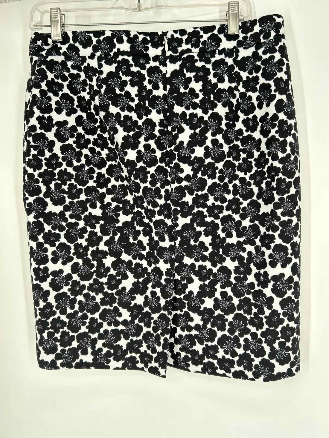 J Crew Size 6 Black Floral Skirts