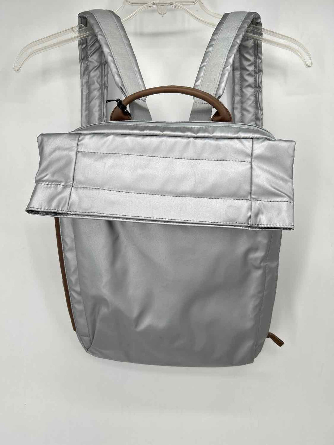 Senz Silver Nylon NWT Backpack