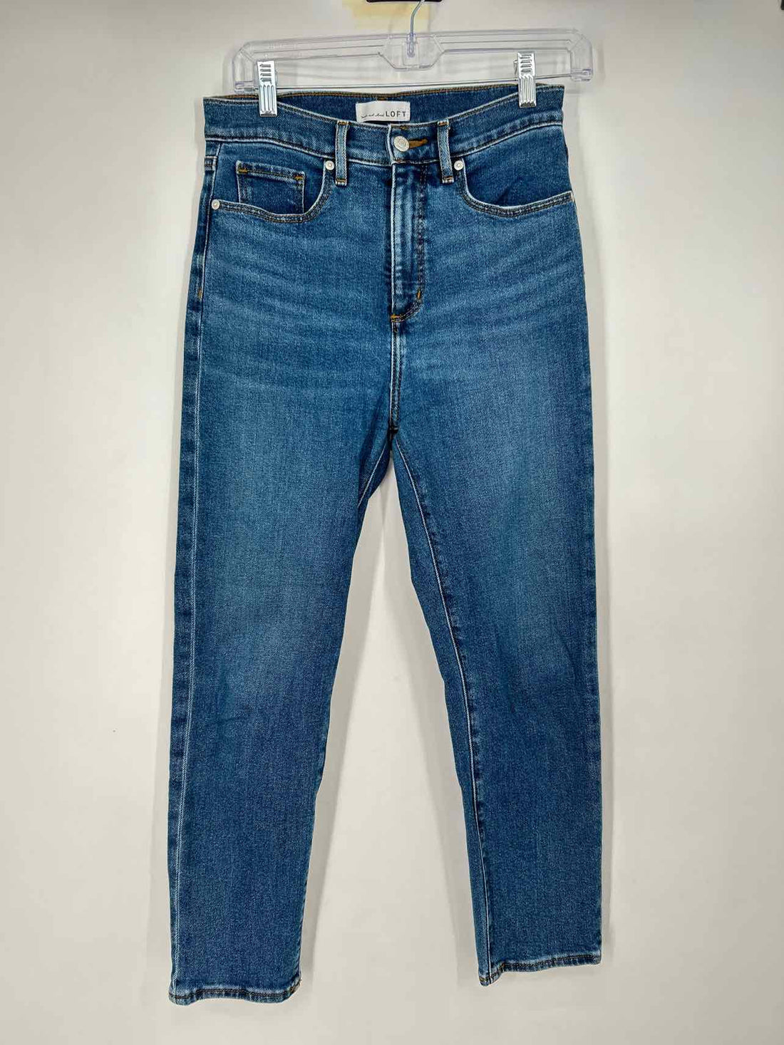 Loft Size 2 Medium Wash Denim Jeans