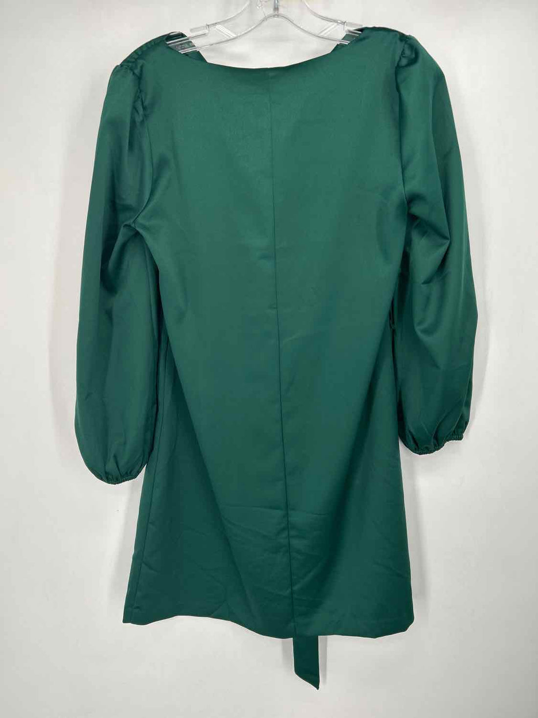 Ann Taylor Size SP Green Satin Dress
