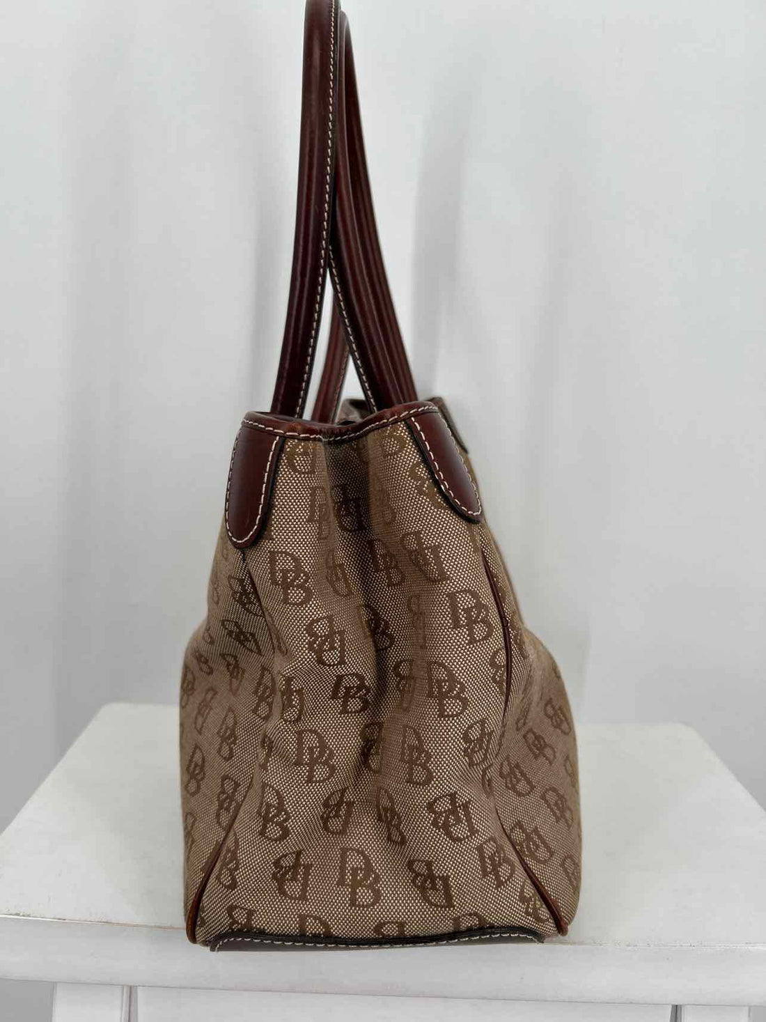 Dooney & Bourke Brown Canvas Purse