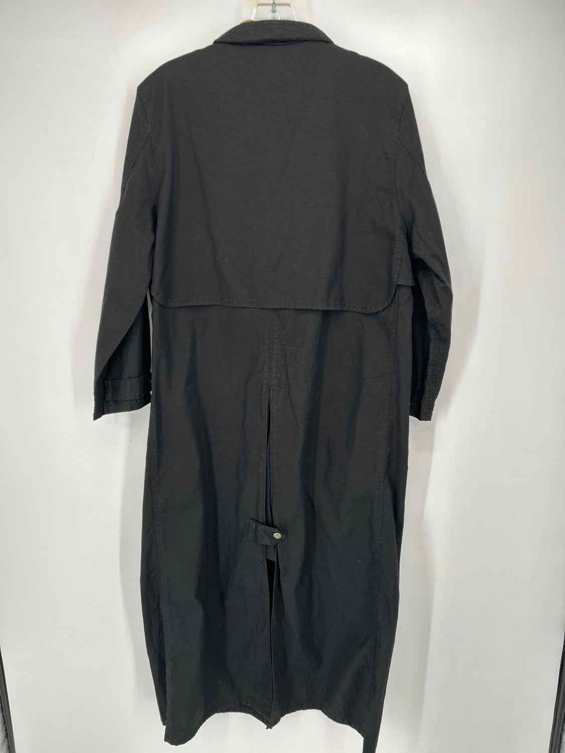 Lauren Ralph Lauren Size MP Black & Brown Vintage Trenchcoat