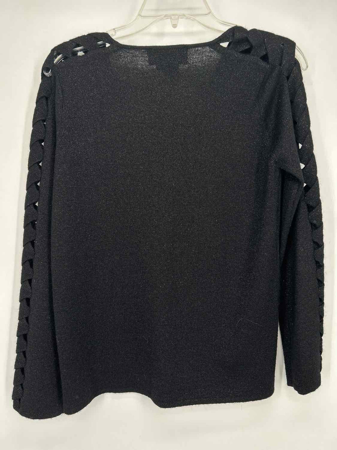 Colette Mordo for Sadimara S Black Shimmer Wool Blend Holiday