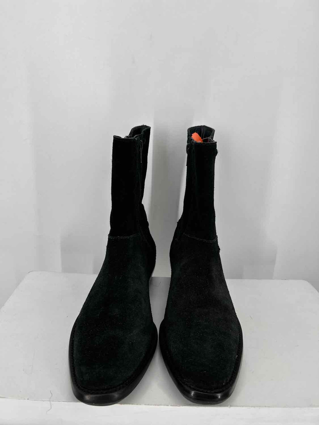 Cole Haan Women Size 7 Black Suede Mid Calf Boot