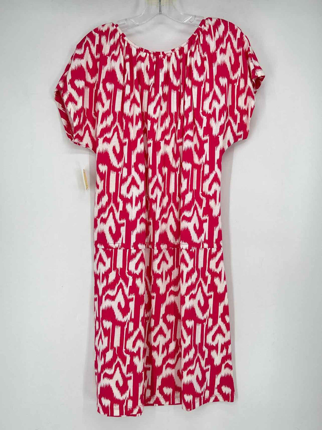 Kim Rogers Size M Pink & White Print NWT Dress